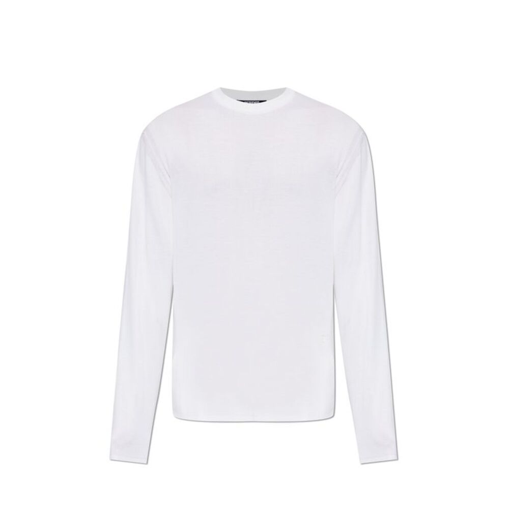 Sweater with embroidered logo